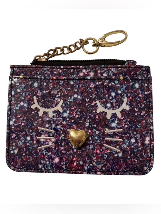 Betsey Johnson Accessories - Betsey Johnson cat face card holder/coin purse